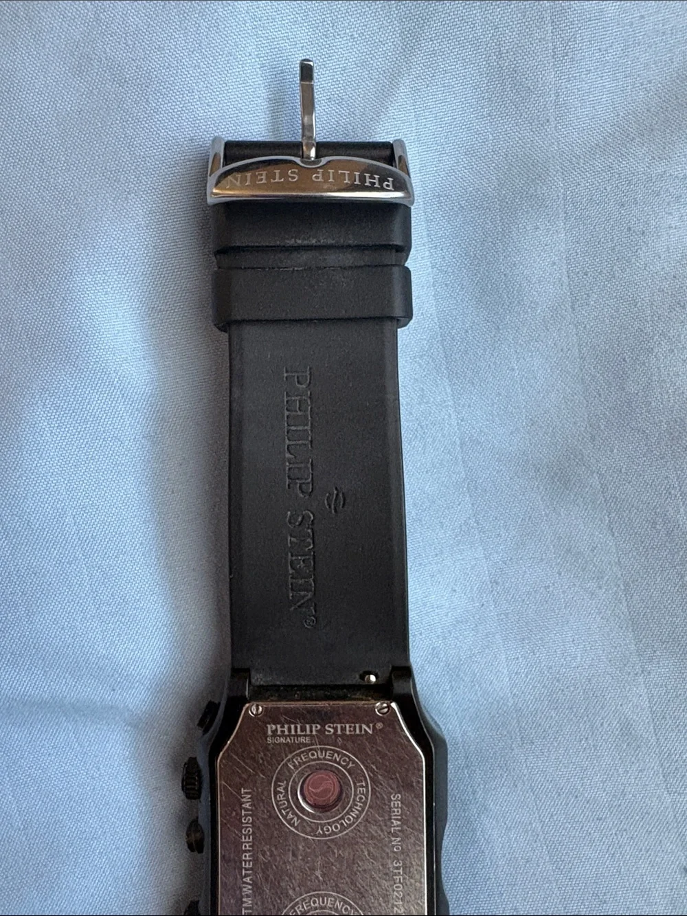 Philip Stein Black Men's Watch  Classic  Strap